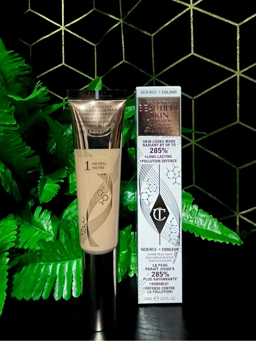 Charlotte Tilbury Beautiful Skin Foundation - 1 Neutral